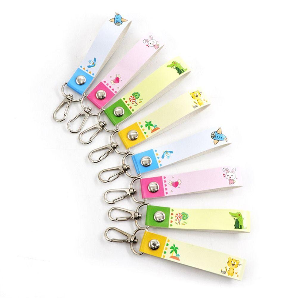 

Personalized Name Badge Lanyard with Hooks Name Label Cute Name Tag Kindergarten Children жёлтый