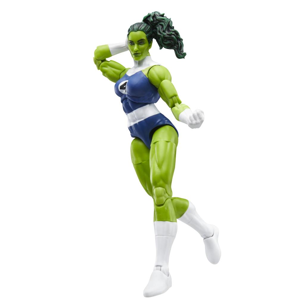Hasbro MARVEL Retro Blister Packaging Fantastic Four Comics Collectible Action Figure G0630 Authentic She-Hulk 6-Inch
