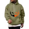 Men's Halloween Printed Pullover Hoodie Sweatshirt