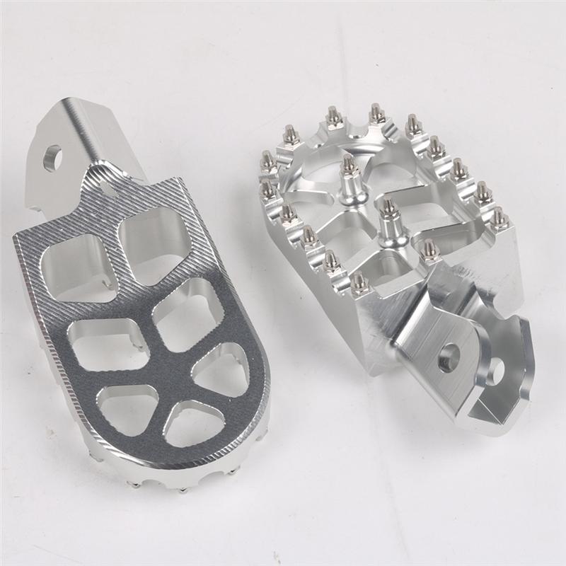 Motorcycle Footrest Footpegs Foot Pegs Rest Pedal For Sur Ron Surron Light Bee X S Off-Road Bike(Red) Replacement Accessories