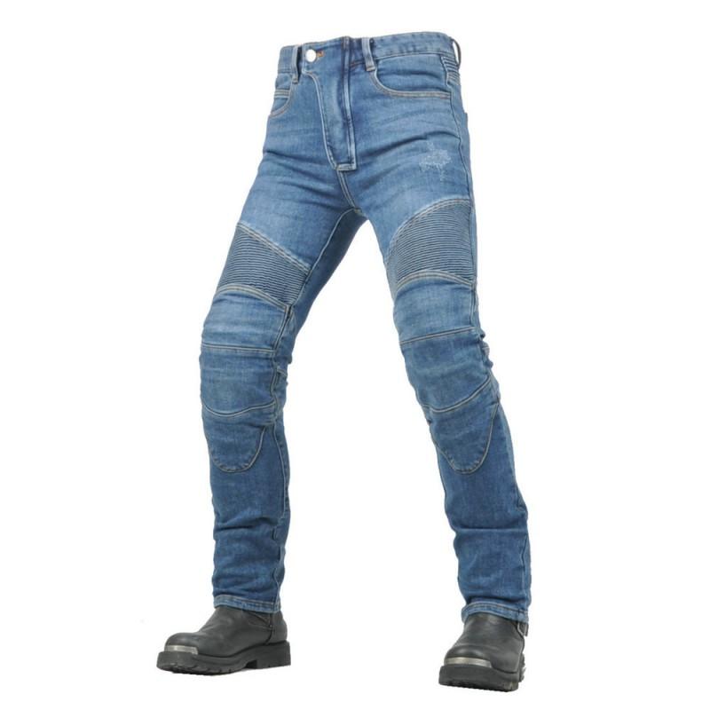 VOLERO Motorcycle Riding Pants Men Women All-Season Protective Denim Jeans With Silicone Pads
