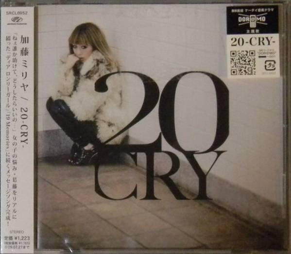 

CD MILIYAH KATO - 20-Cry- SRCL6952PROMO Mastersix Found 2009 Japan ObiPop Used