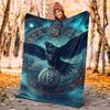 Mythologie Walhalla Flanelldecke Weich Ganzjahres Überwurf, Design für Camping, Autoreisen, Wandern Sofa, Bett, Büro Perfektes Geschenk für Partys