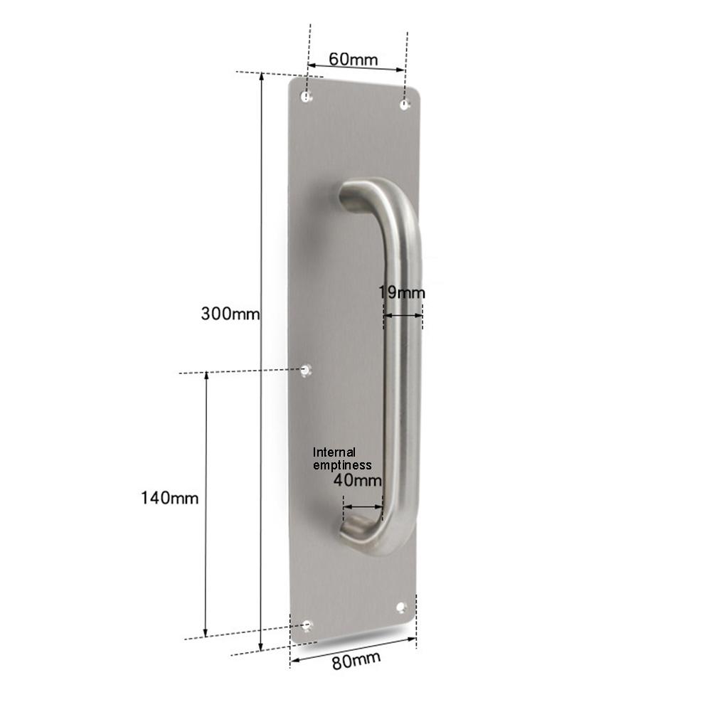1Pcs Push-pull Board Corner Push-pull Plate Push-pull Handle