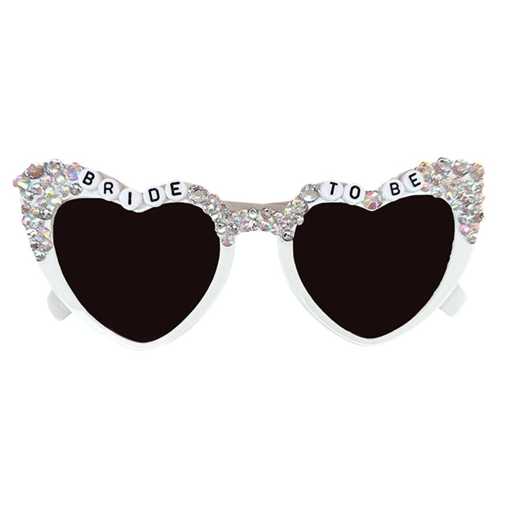 Despedida De Soltero Set 10 Vasos Chupito Y 10 Gafas Sol Corazón - Accesorios Despedida Soltera Vasos Chupito Originales