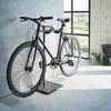 Tower Bicycle for Indoor and Outdoor Display Cycle Bicycle Scandinavian Suitable for Cross Bikes and Road with Helmet and Angle Stand, Black, Use,