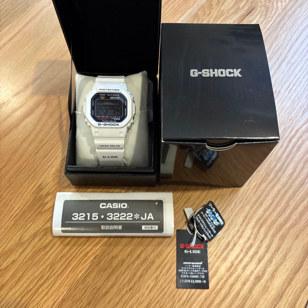 Used CASIO G-SHOCK G-LIDE GWX-5600C main body