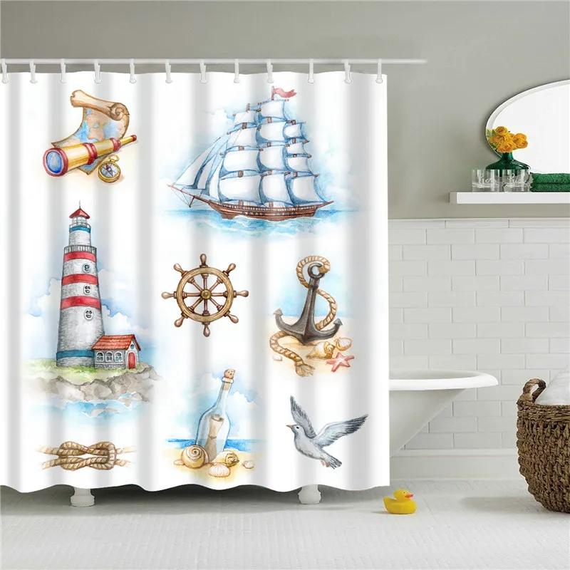 African Shower Curtain Different Types of Africa American Women Beauty Sexy Prints Fabric Polyester Bathroom Curtains with Hooks 90*180cm