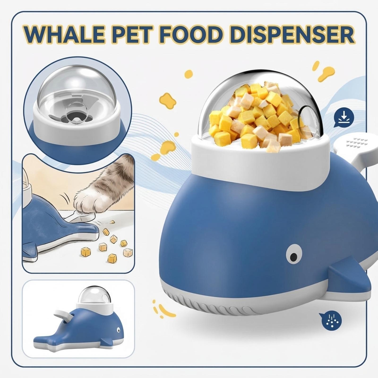 

Interactive Training Pressing Leak Proof Pet Toy One Size синий