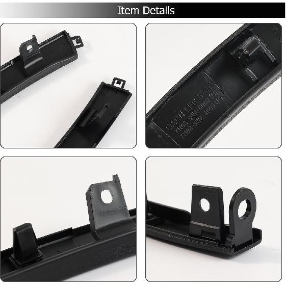 71103-SWA-000 Pair Left Right Front Bumper Brackets for Honda CRV 2007-2011,71108SWA000 71103SWA000 HO1088114 HO1089114 Front Driver & Passenger Side