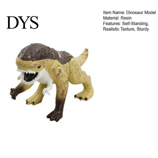 Unique Desk Display Pieces Shark Head Dinosaur Figurine, Realistic Resin Model, 7.48 Inch Fantasy Models Jurassic Creature Statue, Desktop Collectible