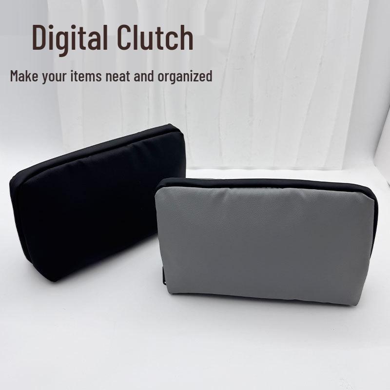 Wasserdichte Leder-Digitale Accessoires Tasche für Powerbanks, Festplatten, USB-Sticks, Kopfhörer und Kabel