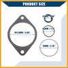No.5140342AA / Vacuum Pump Seal Kit for Dodge for Ram 2500 for Dodge for Ram 3500 / Power Steering Pump Kits/Durable/Rubber / 1 Set/Black Replacement