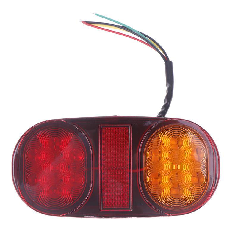 1Pc 28Led 12V Car Truck Led Rear Tail Light Warning Light Lamp Turn Signal Indicator Waterproof Brake Light For Trailer Caravans