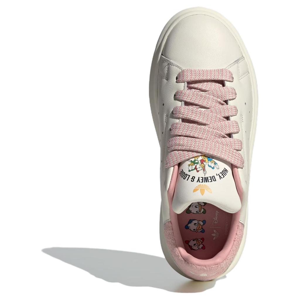 Disney x adidas Stan Smith Platform Huey, Dewey and Louie Damskie Sneakersy Białe Cloud-White Clear-Brown JR5454
