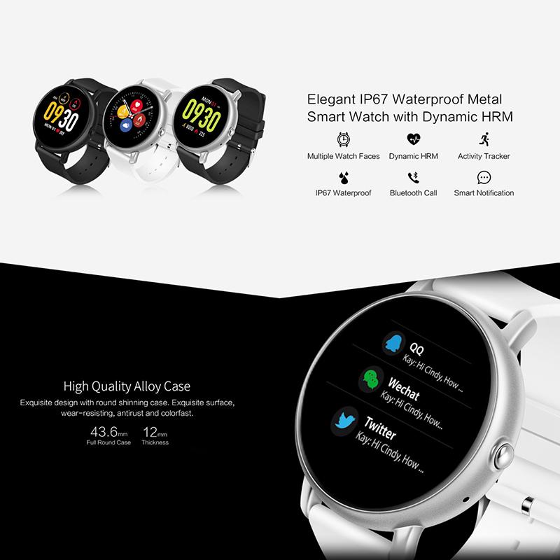 Buy S666 Bluetooth HD Call Smart Watch Heart Rate Health Tracker ...