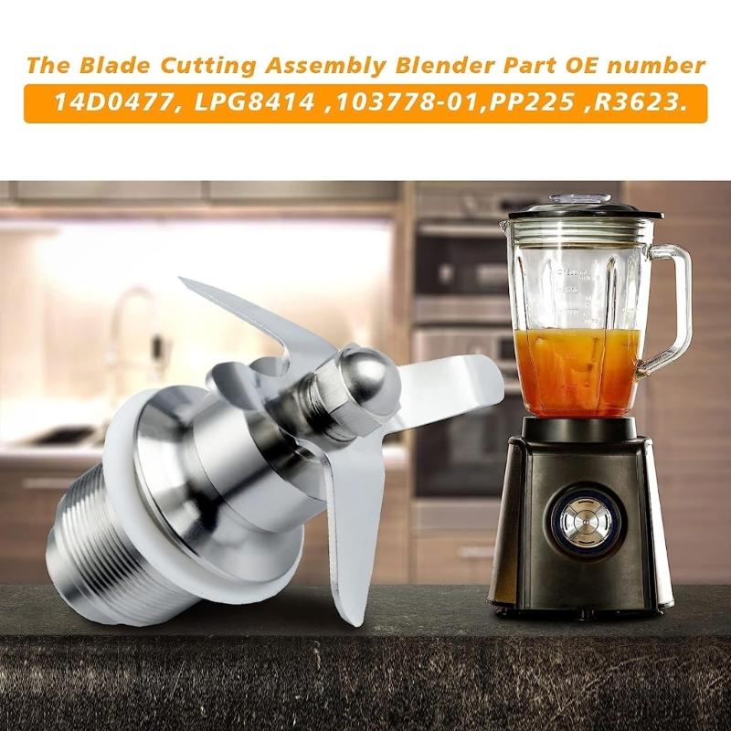 502977 Blade Cutting Assembly Blender Part for Waring CB10CT CB10D CB10DB CB10R CB10S CB10T CB10TB CB10TS CB15 Blenders