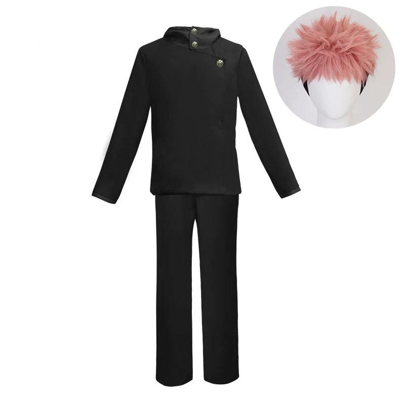 Jujutsu Kaisen Blue Spiral Buckle Gojo Goko Staff Yuujin Cosplay Anime Costume