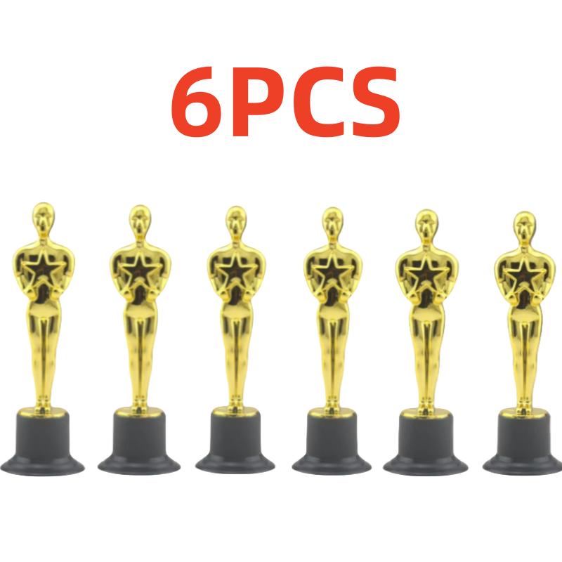 

6 шт. Фигурка Игрушка Золотые Трофеи Награда Печенье Керамика Многоразовое Украшение для Выпечки Аксессуары Мотивирующий Детей Подарок