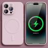 Original Liquid Silicone For Magsafe Wireless Charge Magnetic Case for iPhone 16 15 14 Plus 13 12 11 Pro X XR XS Max Soft Cover