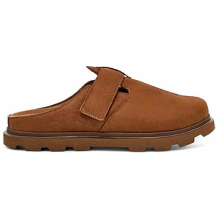 UGG Solano Comfortable Fashion Casual Classic Anti-Rub Open-Toe Slippers Men slippers Brown 1167653-CHE