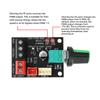 High-Power DC 8-24V PWM Speed Controller 5A Brushless Motor Driver 12V 24V Precision RPM Adjustment for DC Motor Control