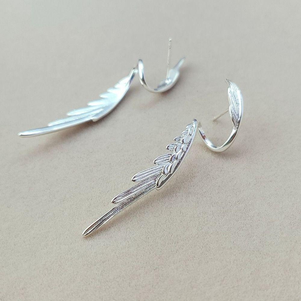 Wings Shape Ear Clips Zinc Zinc Alloy Elf Ear Cuff Fashion Jewelry Ear Accessories  Women