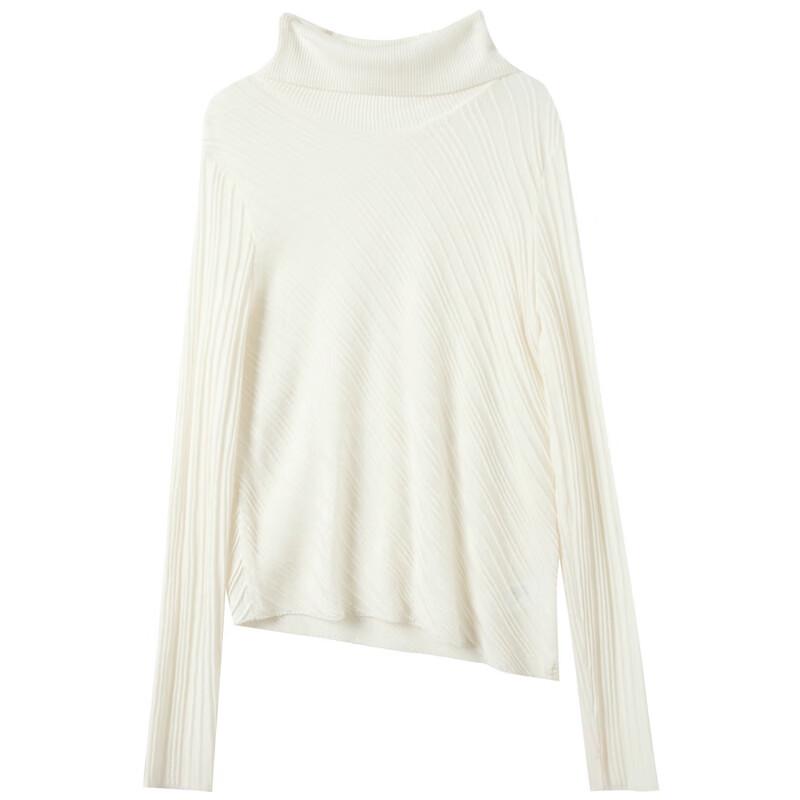 Sancai New Chinese Style Textured Pullover Knit Sweater