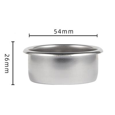 54 mm dvigubas kavos filtras krepšelis skirtas Breville kavos miltelių dubenėliui nerūdijančio plieno filtras 18 g vieno sluoksnio be slėgio filtras