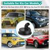 58980-B2050 Rear Hub Bearing ABS Speed Sensor Compatible With Kia Soul 2014- And Soul EV 2015- (58980B2050 Black)