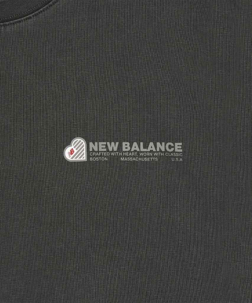 Nyuballanseu Nbneg2A073 / Uni Nb Heart Graphic Short Sleeve Tee (Charcoal)