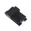 Radio Belt Clip Holder Radio Carry Holster Plastic Compact Secure Black Anti Slip For Law Enforcement Duty Belt