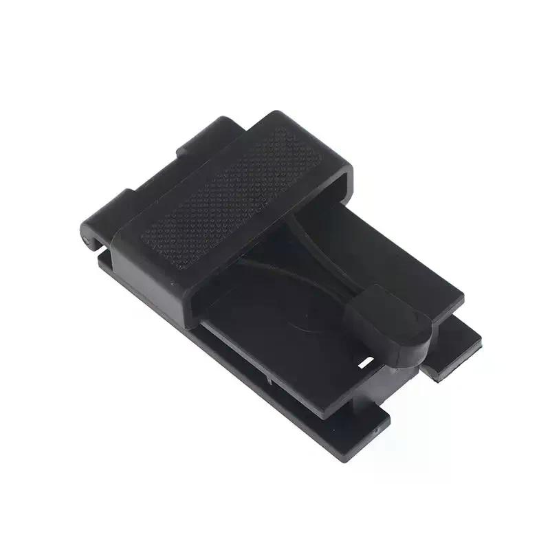 Radio Belt Clip Holder Radio Carry Holster Plastic Compact Secure Black Anti Slip For Law Enforcement Duty Belt