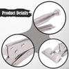 Adjustable Locking Pliers for Sheet Metal Work with Wide And Non-slip Carbon Steel Handle