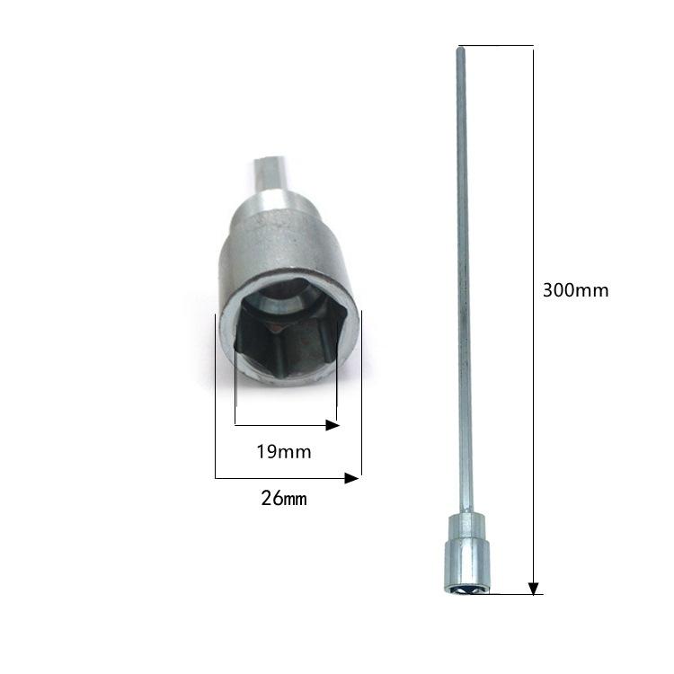 

Universal 19mm Socket and Extension Adapter for 30cm Caravan Corner Steady Jack Leg Winder Drill Adaptor Caravan Stand Jack Tool