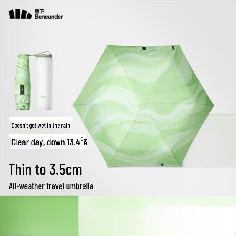 Beneunder UV Protection Portable Folding Umbrella