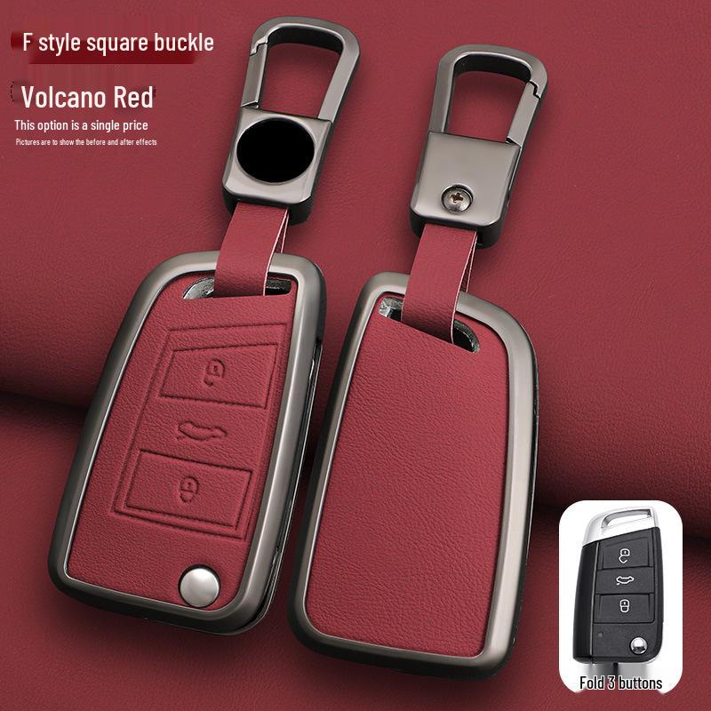2023 Volkswagen Tiguan L Key Case for 2017-2023 Tiguan/X Models - Men's Bag Buckle Shell.