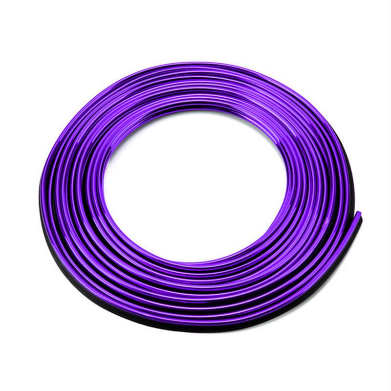 5M Car Style Interior Trim With Decorative Molding Fascia Dashboard Door Edge Universal Auto Parts