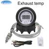 2" 52mm Digital Air Fuel Ratio Gauge Tachometer Voltmeter Boost Vacuum Water Temp Oil Temp Oil Press EGT Gauge AFR for 12V Car