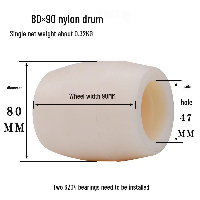 Transpalet Hidraulic Roți Nailon și Miez de Fier Accesorii Stivuitor PU