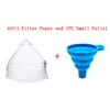 Paint Filter Paper Purifying Straining Cup Funnel Disposable 100 Mesh Paint Filte Mesh Conical Nylon Micron Paper 10/20/30/50Pcs