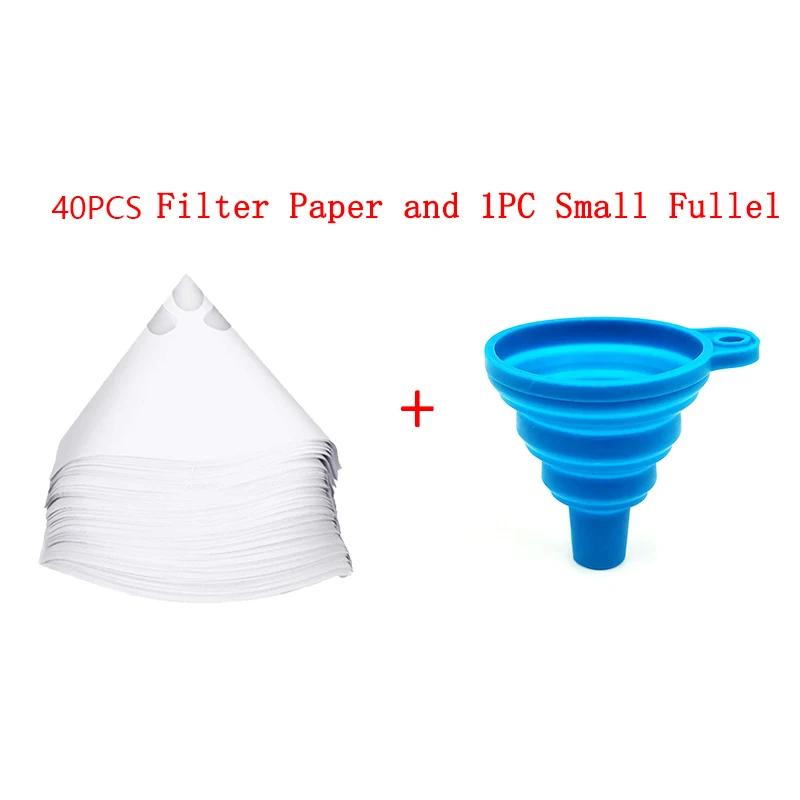 Paint Filter Paper Purifying Straining Cup Funnel Disposable 100 Mesh Paint Filte Mesh Conical Nylon Micron Paper 10/20/30/50Pcs