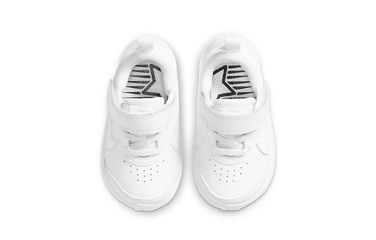 Nike Varsity Leather Low Top Toddler Shoes Pure White Infant And Toddler CN9397-101