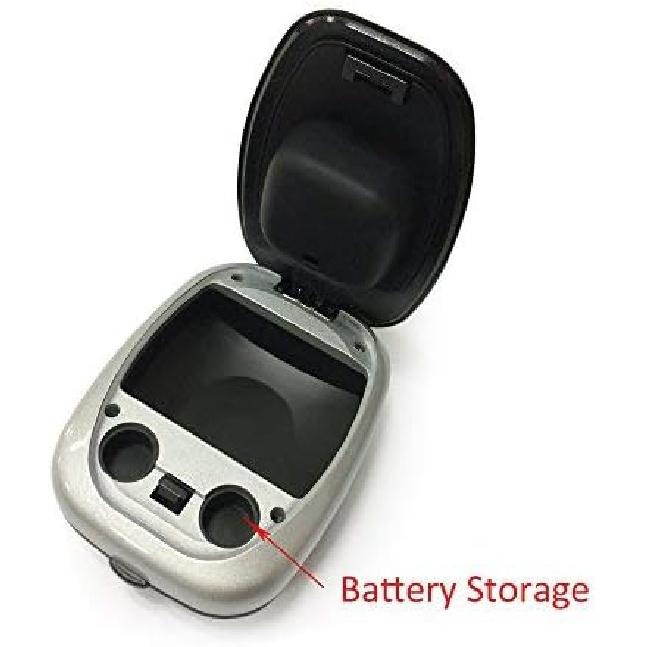 SOUNDLINK Hearing Aid Case Hard Storage Box with Battery Compartment for Custom Hearing Aids CIC ITE ITC