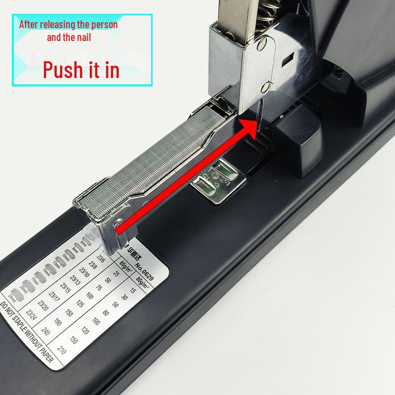 Huapuda Large Stapler for Office and Student Use – Heavy-Duty Binding Machine