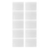 Blank Tattoo Practice Skins 10Pcs 14x19cm Tattooing and Microblading Eyebrow Practice Skin for Beginners
