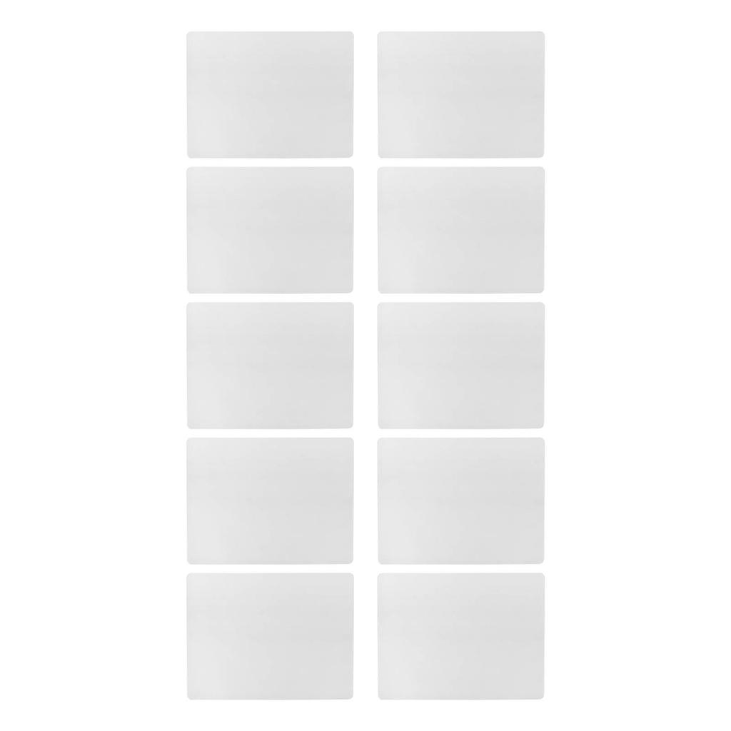 Blank Tattoo Practice Skins 10Pcs 14x19cm Tattooing and Microblading Eyebrow Practice Skin for Beginners