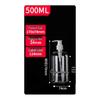 Transparent PET Press Pump Dispenser Bottle