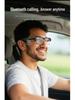 Lunettes Métalliques Bluetooth Intelligentes: Changement de couleur, Lecture de musique, Caméra 8MP, Traduction globale