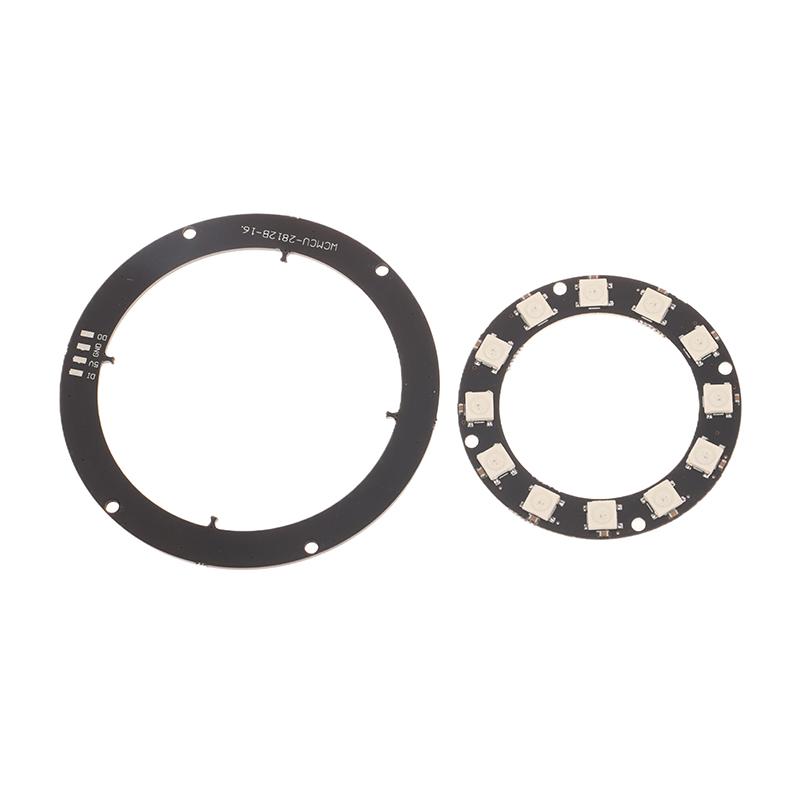Anello Pixel Indirizzabile Individualmente Ws2812B 1/3/7/8/12/16/24 LED Ws2812 IC Integrato 5050 Modulo Anello LED RGB Luce LED DC5V